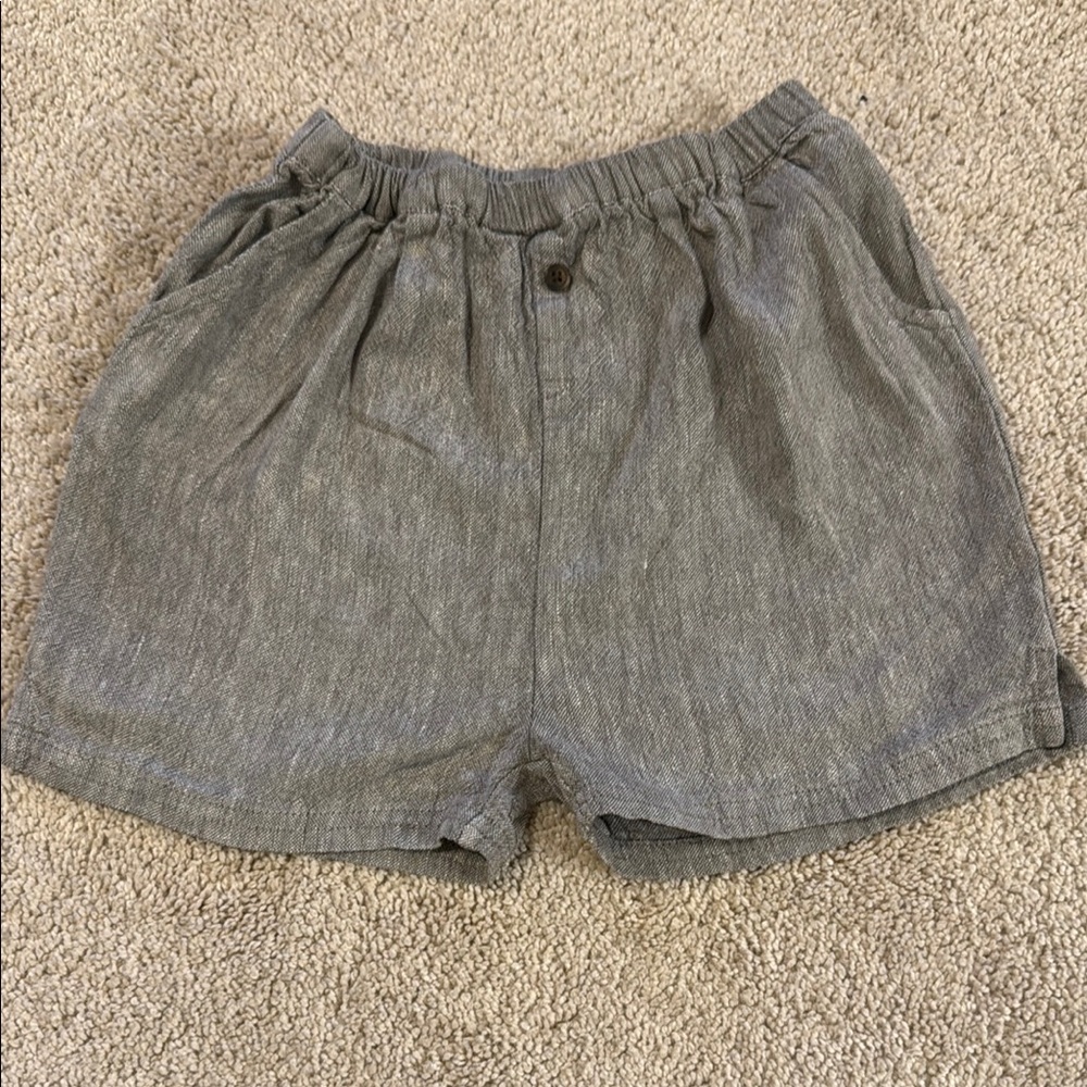 Gray Women's Shorts linen sz 4